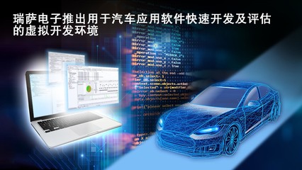 瑞薩電子推出虛擬開(kāi)發(fā)環(huán)境 加速汽車應(yīng)用軟件開(kāi)發(fā)和評(píng)估的創(chuàng)新之道